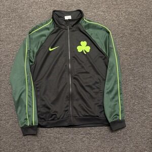 Nike Boston Celtics Team Issue Jacket Showtime City Edition Green Large EUC